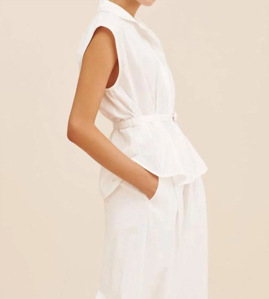 Posse Juno Shirt In Vintage White 4