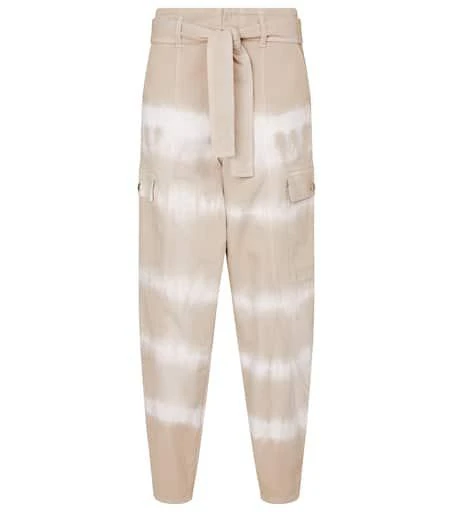 Stella McCartney Tie-dye stretch-cotton pants 1
