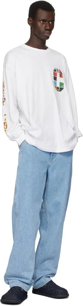 Birkenstock Blue Denim Loafers Birkenstock WMNS 1774 Arizona - Faded Denim – Kith Europe main image 4