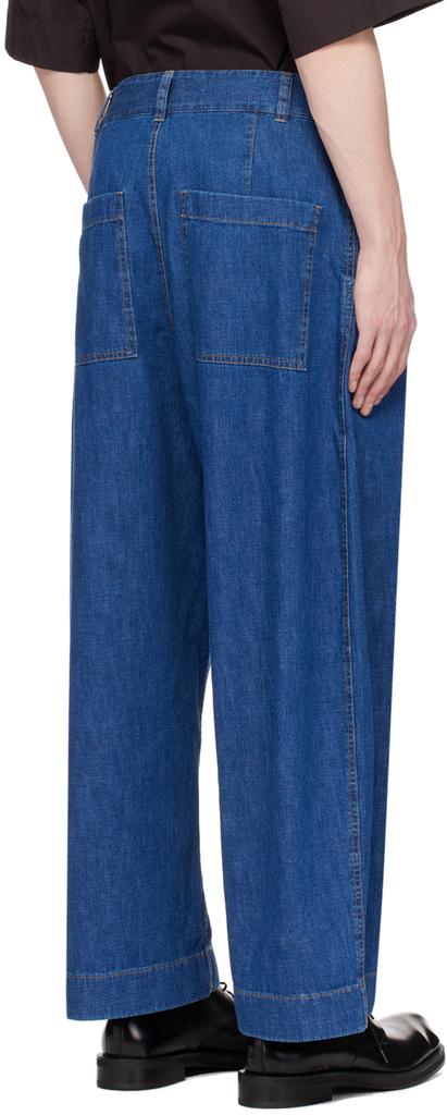 Studio Nicholson Indigo Four-Pocket Jeans - Pants - Compare