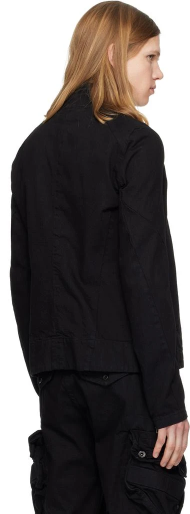 Julius Black Prism Biker Denim Jacket 3
