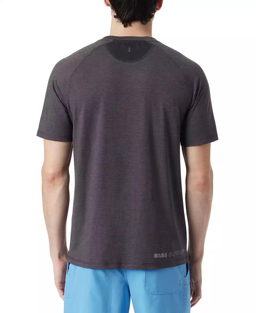 BASS OUTDOOR Men's Micro Tech Performance T-Shirt