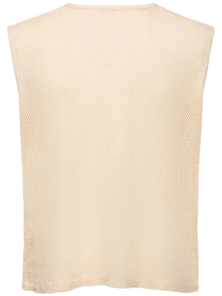 HARAGO Crochet Cotton Tank Top 1