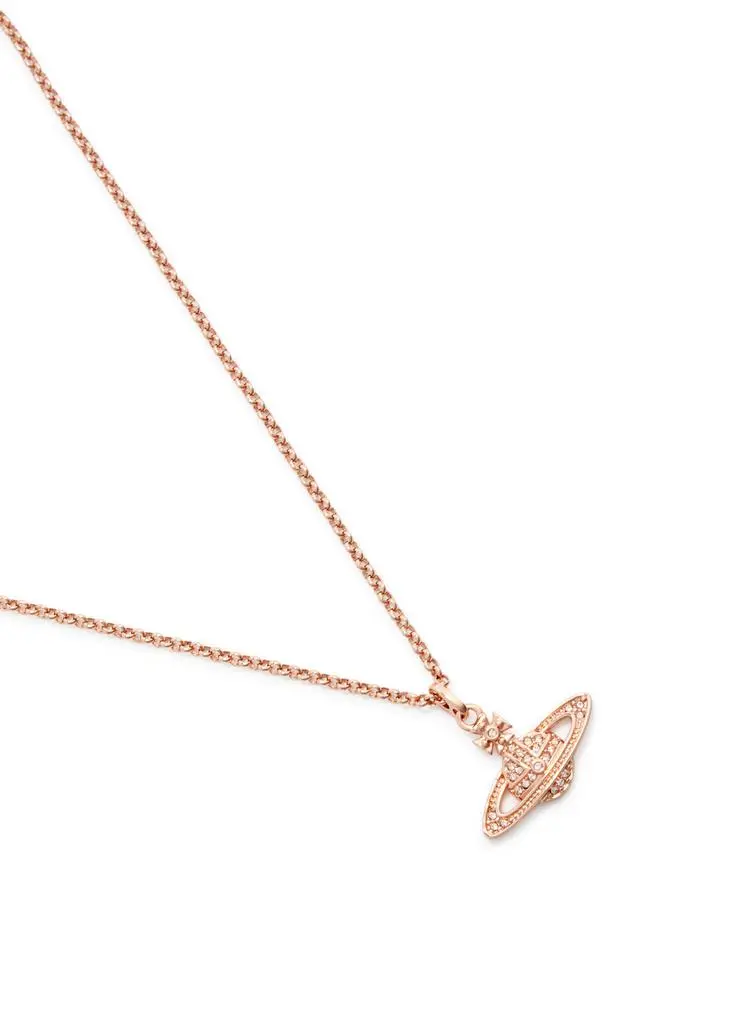 Vivienne Westwood Mini Bas Relief embellished orb necklace 3