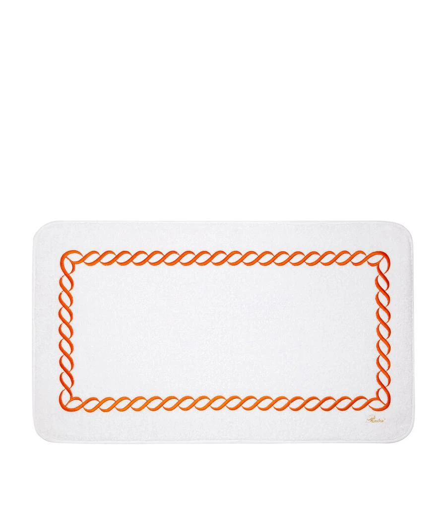 Pratesi Cotton Treccia Bath Mat (50cm x 90cm) 1
