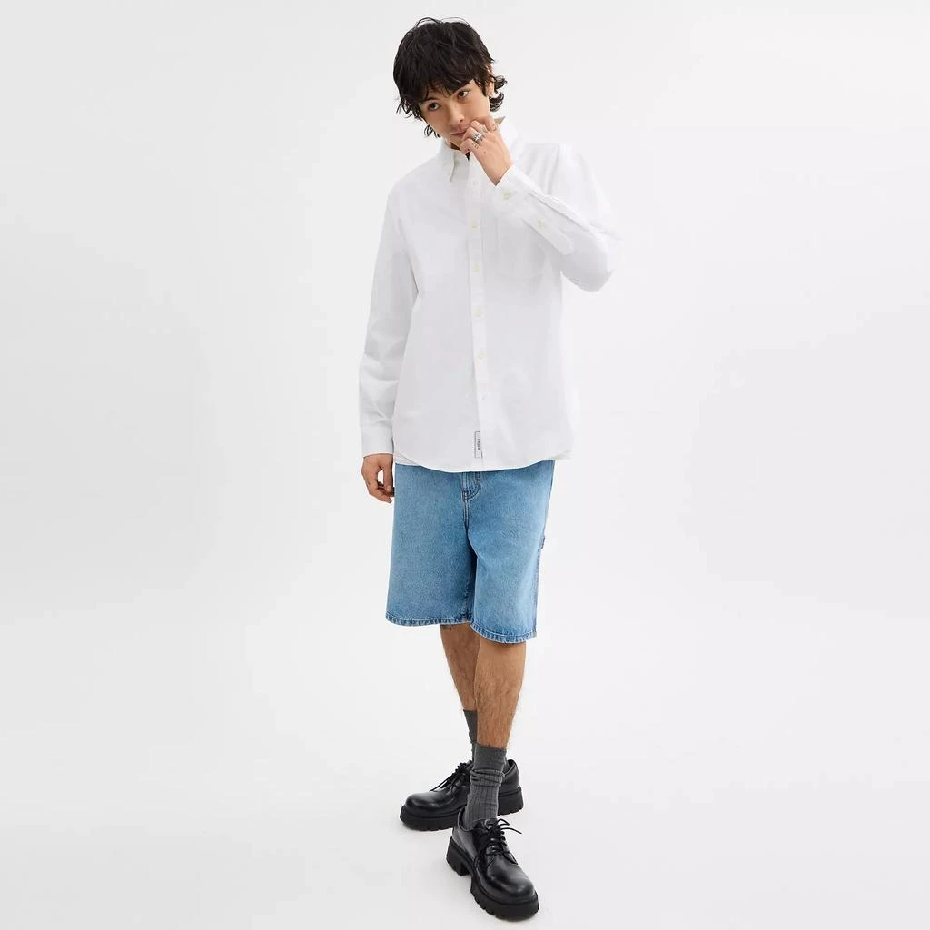 Coach Long Sleeve Button Down Shirt 2