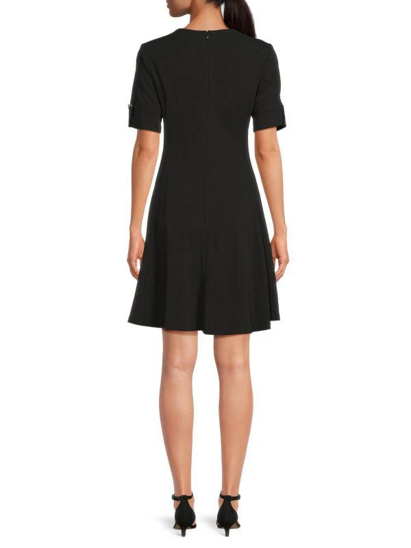 DKNY Mini Fit and Flare Dress 2