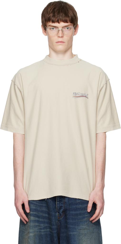 【話題】BALENCIAGA バレンシアガ 3B Liquefied Tシャツ Balenciaga 3B Liquified Oversize t-shirt | Black | FARFETCH