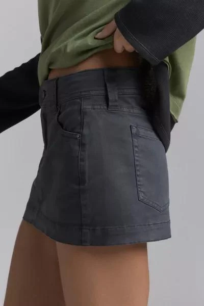 BDG BDG Sarah Chino Micro Mini Skirt 3