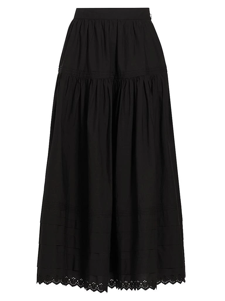 DÔEN Sebastiane Cotton Midi-Skirt 1