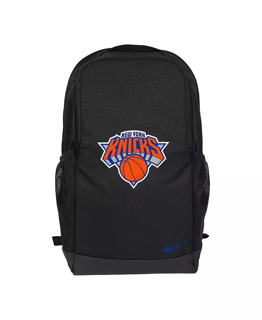 NIKE Black New York Knicks Brasilia Backpack 4