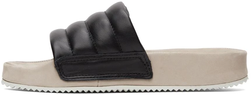 Spalwart Black Pause Puff Sandals 3