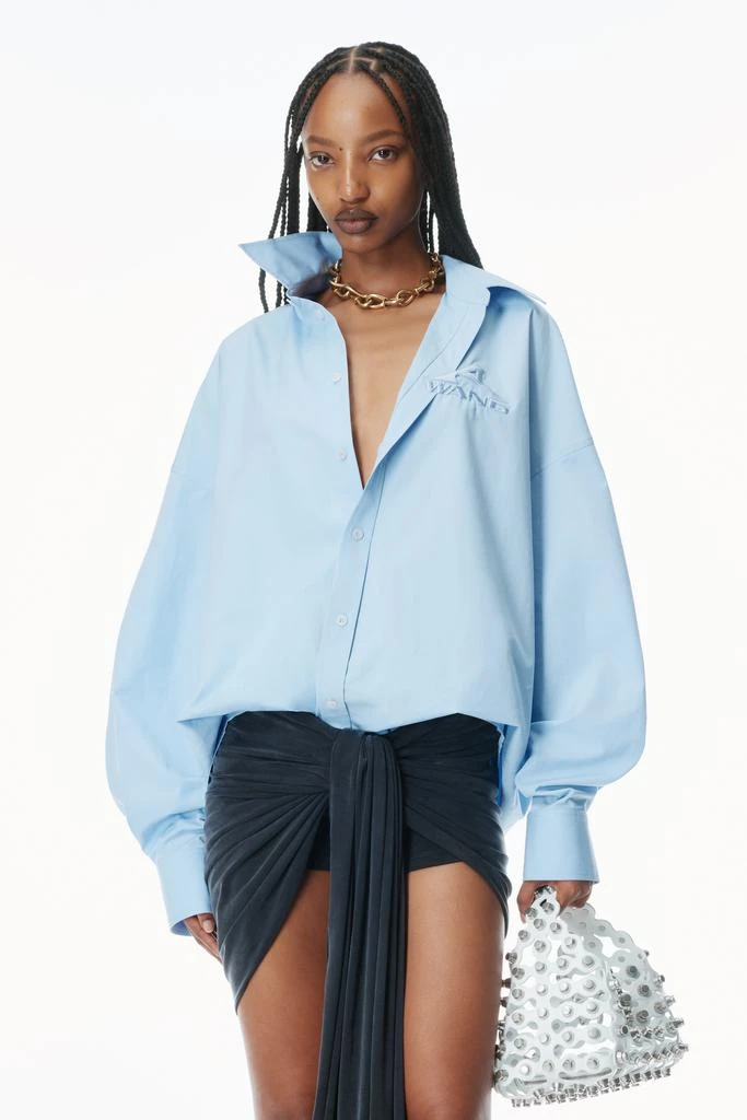 Alexander Wang Oversized Organic Cotton Shirt 1