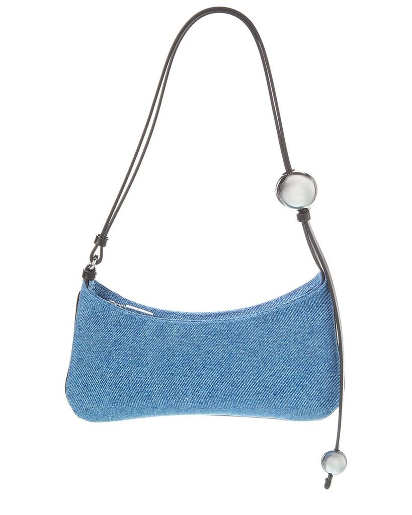 Jacquemus Le Bisou Perle Denim & Leather Hobo Bag 2