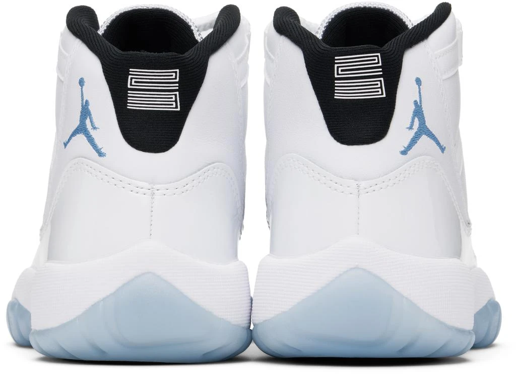 Jordan Big Kids White & Blue Air Jordan 11 Sneakers 2