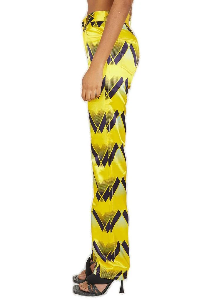 Meryll Rogge Meryll Rogge Graphic-Printed Satin Pants 3