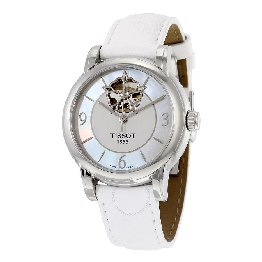 Tissot Lady Heart Powermatic 80 Mother of Pearl Dial Ladies Watch T0502071711704 1
