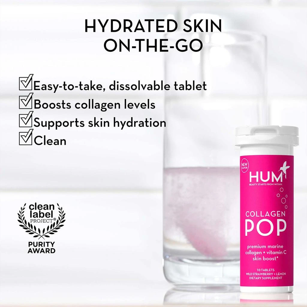 Hum Nutrition Collagen Pop Strawberry Lemon 7