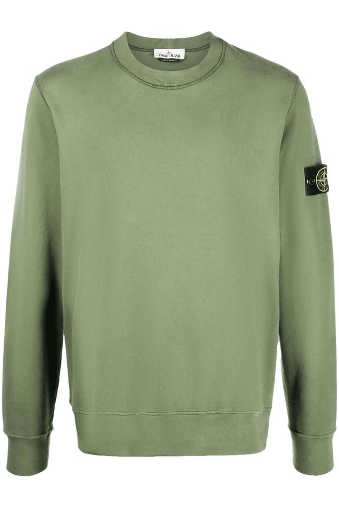 Stone Island Sleeve Badge Sweatshirt