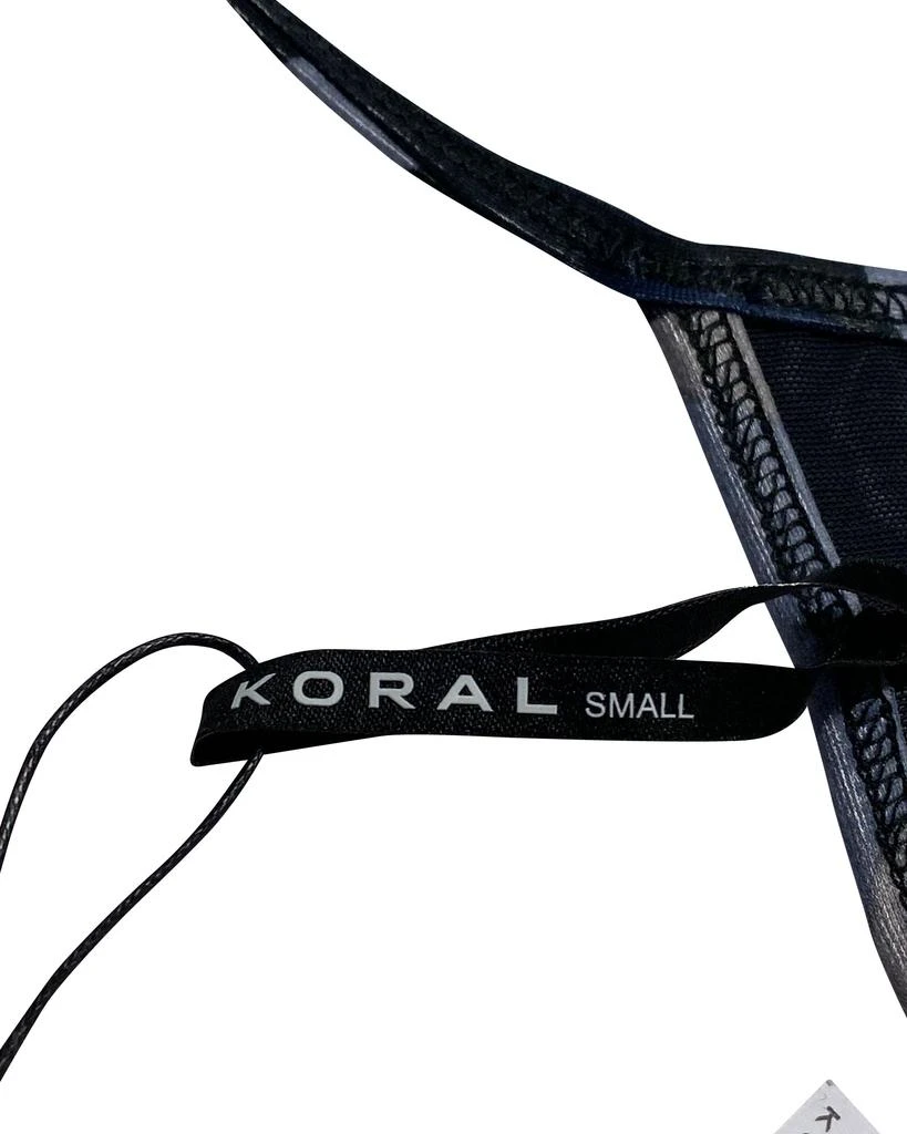 Koral Koral Sweeper Sports Bra in Blue Polyamide 4