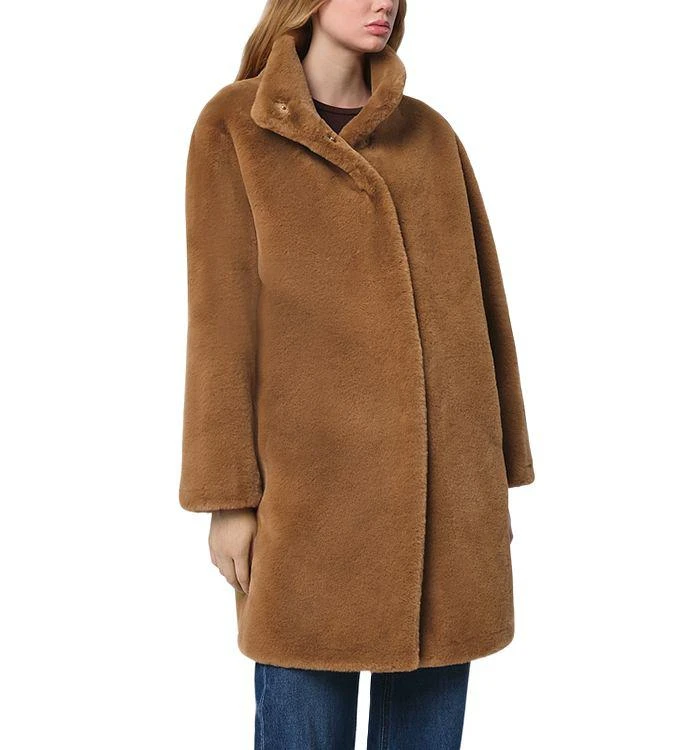 Apparis Blair Faux Fur Mid Length Coat 1