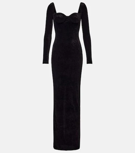 Balenciaga Velvet gown - Dresses & Skirts - Free Shipping - BeyondStyle