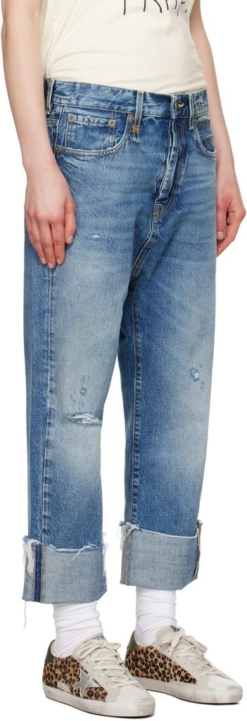 R13 Blue Tailored Drop Jeans 2