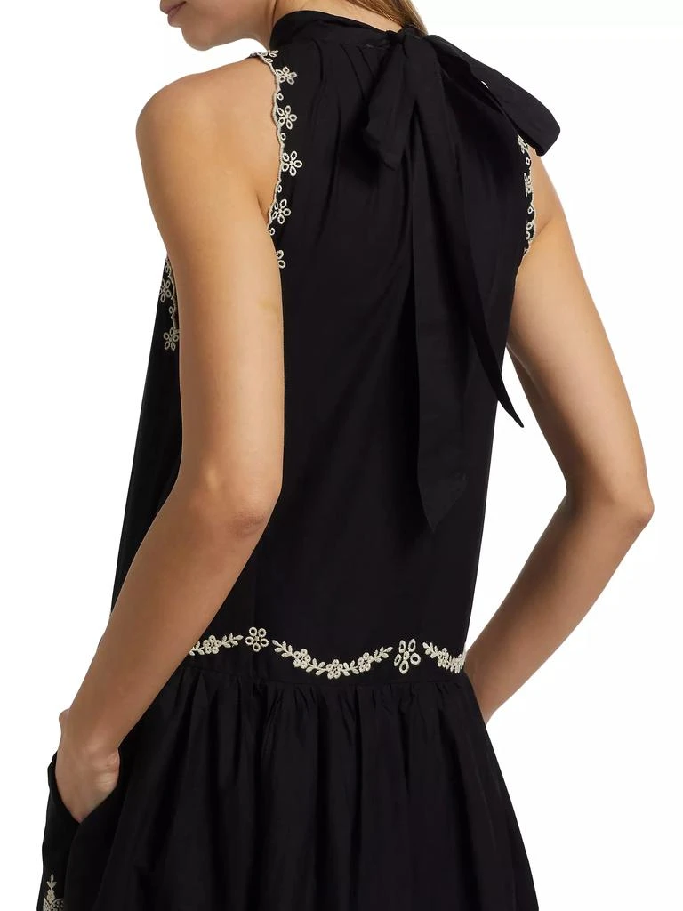 Sea Kingsley Embroidered Tank Midi-Dress 6