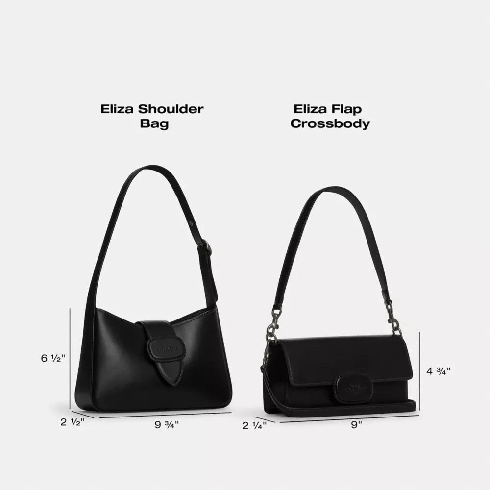 Coach Eliza Shoulder Bag In Signature Denim 7