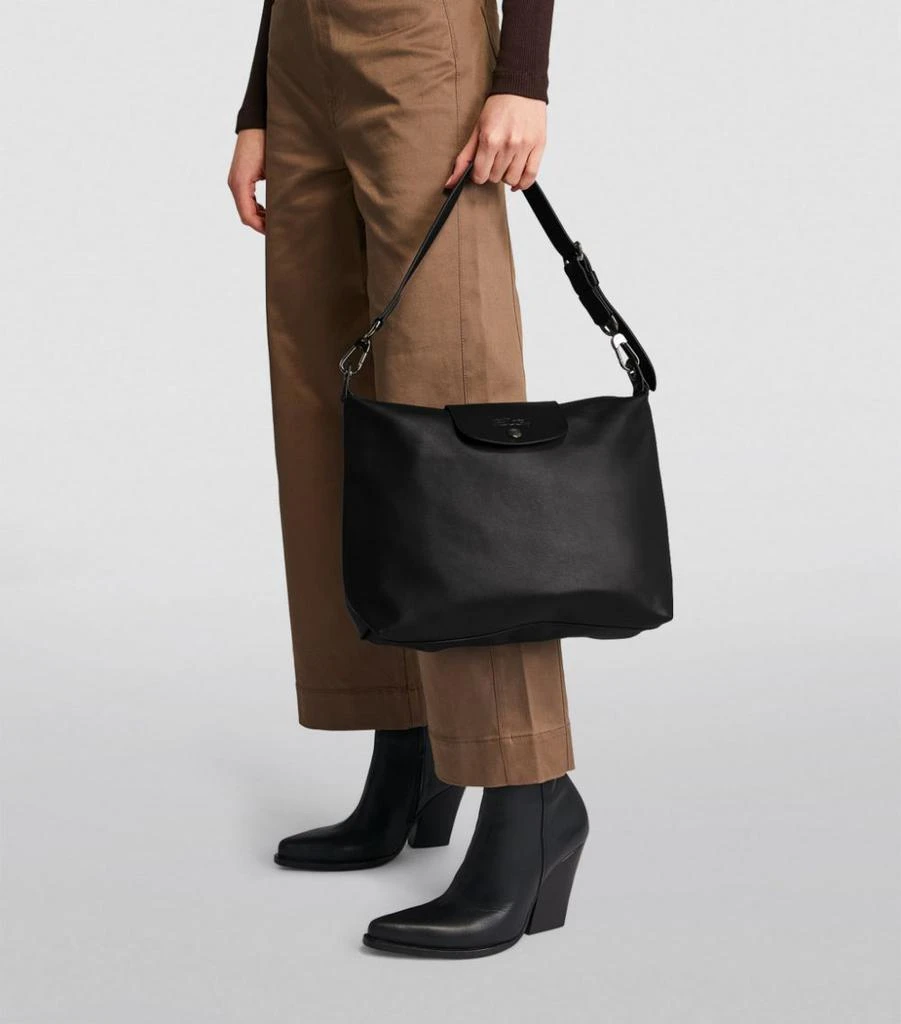 Longchamp Medium Leather Le Pliage Xtra Hobo Bag 2
