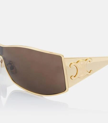 Celine Eyewear Triomphe Metal Racer shield sunglasses 2