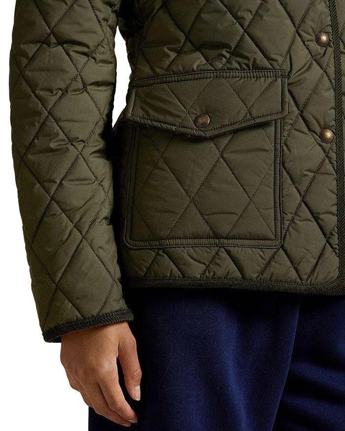 Ralph Lauren Corduroy Trim Quilted Barn Jacket 5