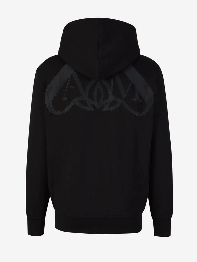 Alexander McQueen Alexander McQueen Logo Zipper Sweatshirt 2