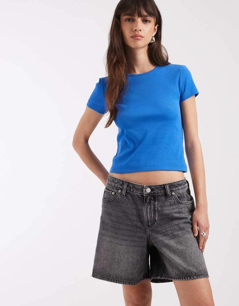 JJXX JJXX Seville denim shorts in dark grey