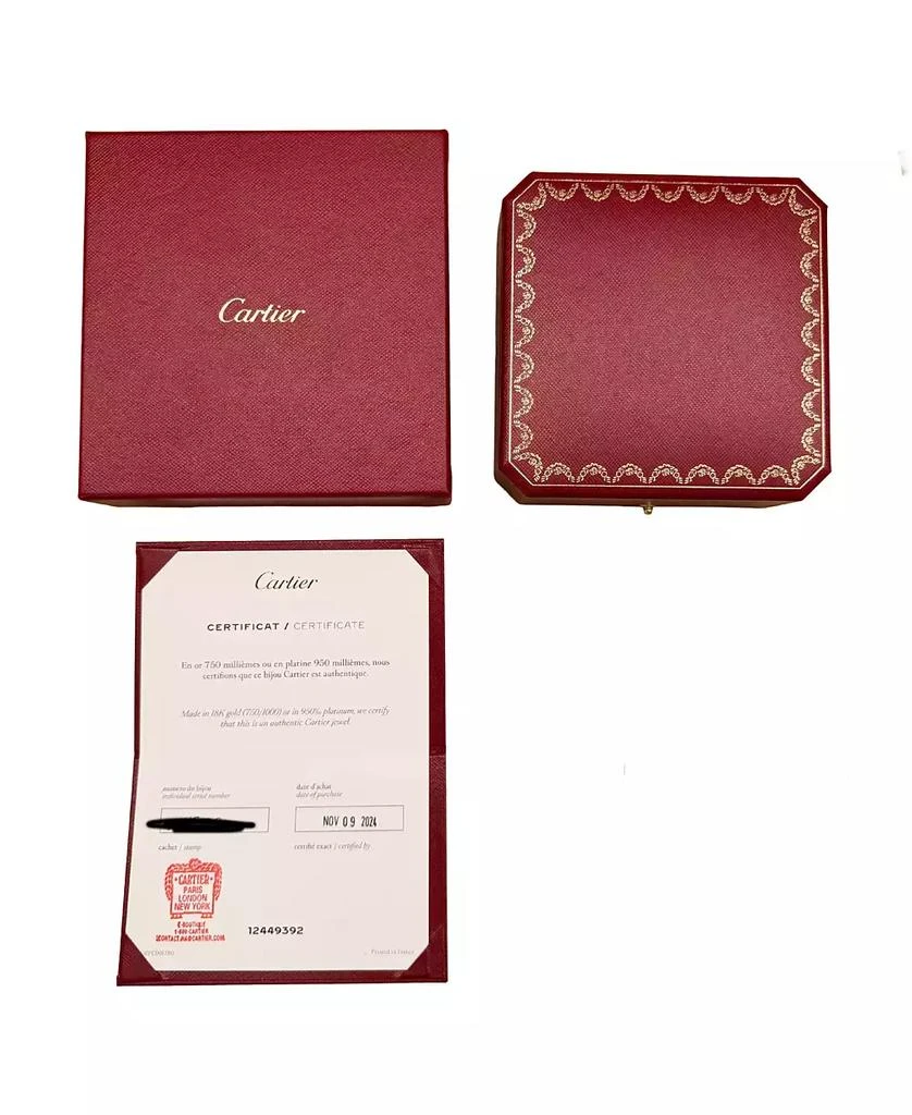 Cartier Yellow Gold Diamond Love Necklace 4