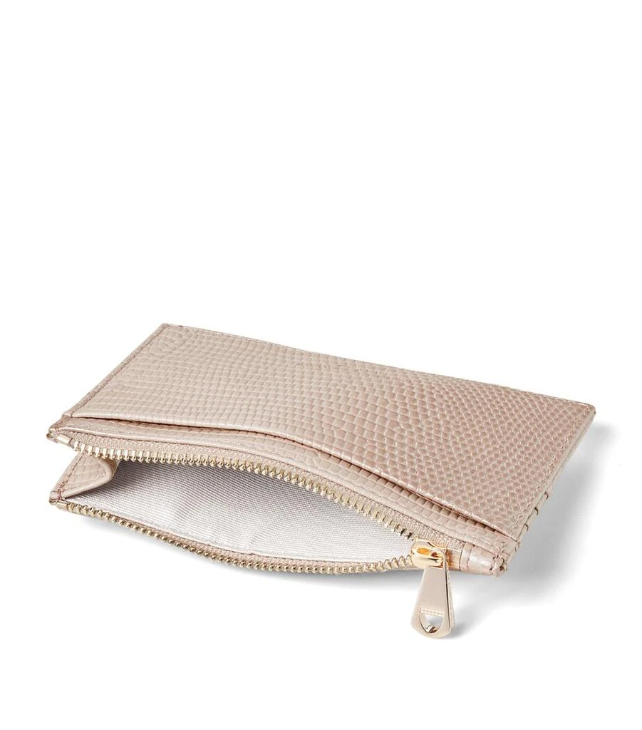 Aspinal of London Leather Zipped Cardholder 3