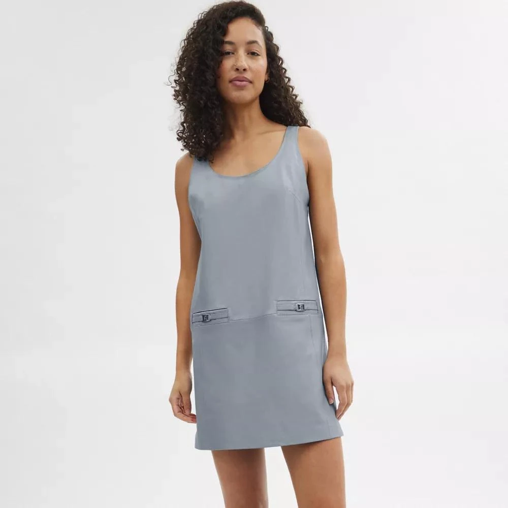 Heritage C Leather Dress  On Sale Now with Up to 60% Off | Discover  Exclusive Deals & Savings at BeyondStyle  Authentic Coach Women|Clothing  with Limited-Time Discounts, Free Shipping, and Price