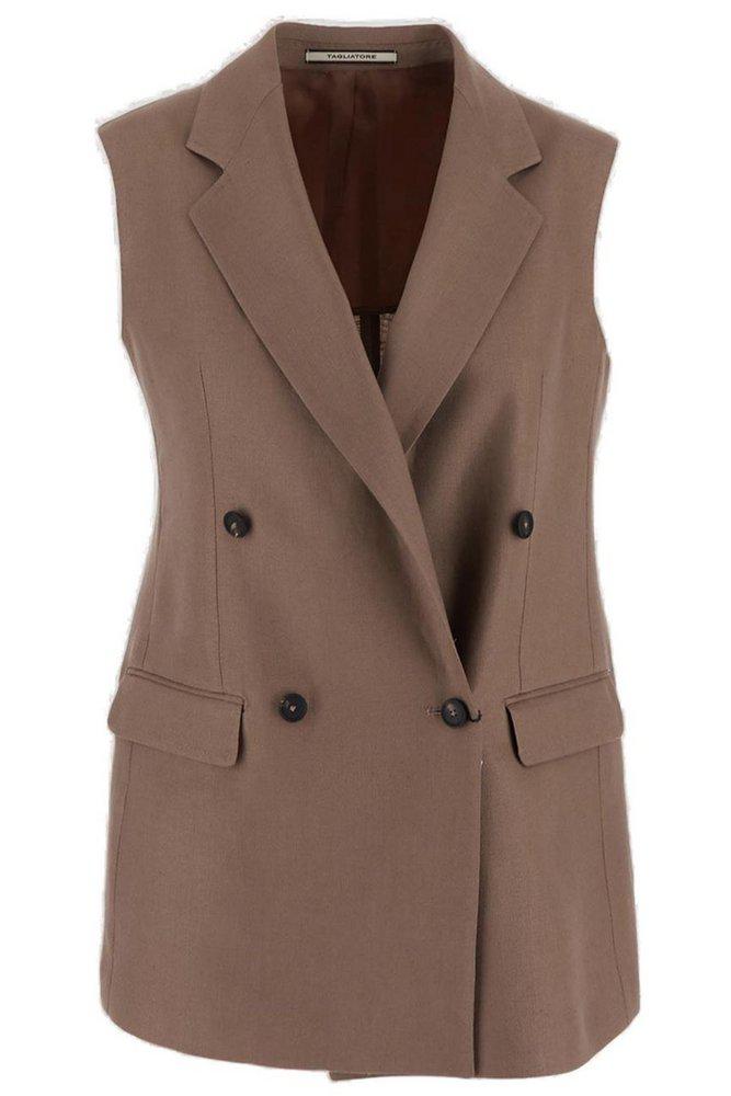 TAGLIATORE Tagliatore J-Bernice Double-Breasted Vest