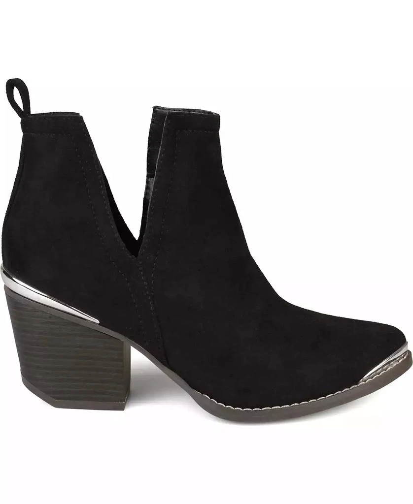 Journee Collection Women's Issla Block Heel Western Booties 7