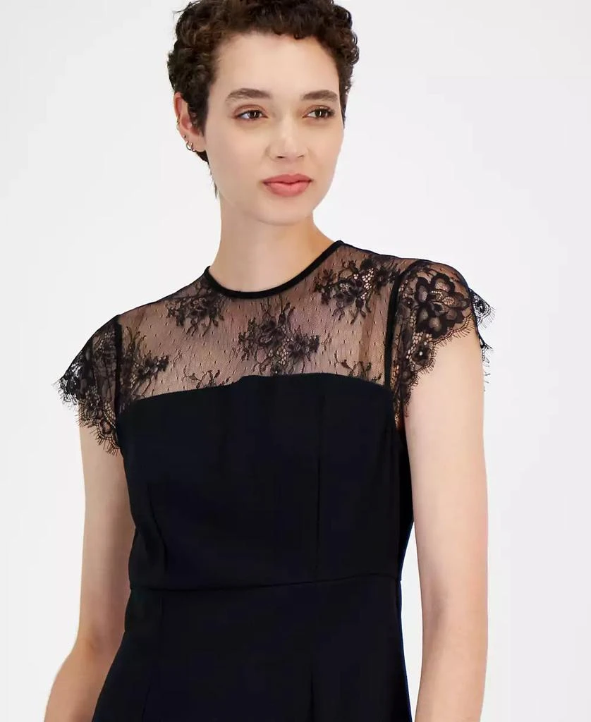 Hugo Boss Women's Domina Lace-Trim Mini Dress 4
