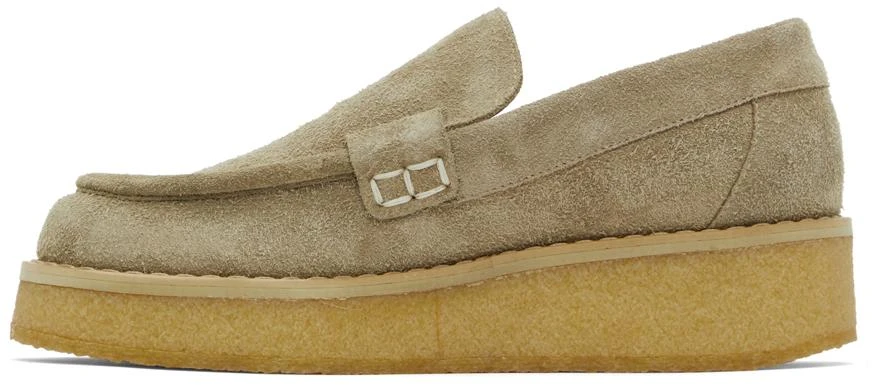 MAISON MARGIELA Green Suede Loafers 3