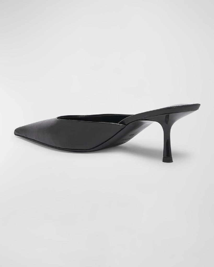 Yves Saint Laurent Barbara Leather Mule Pumps 4