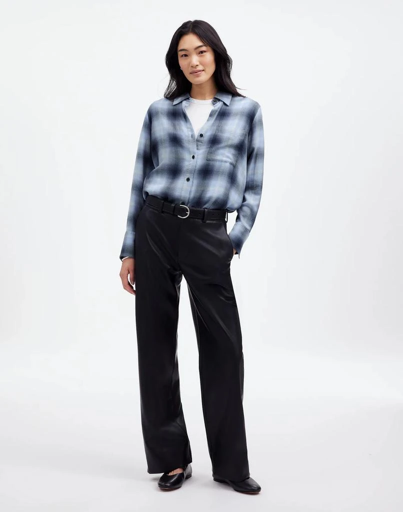 Madewell Easy Y-Neck Button-Up Shirt 2