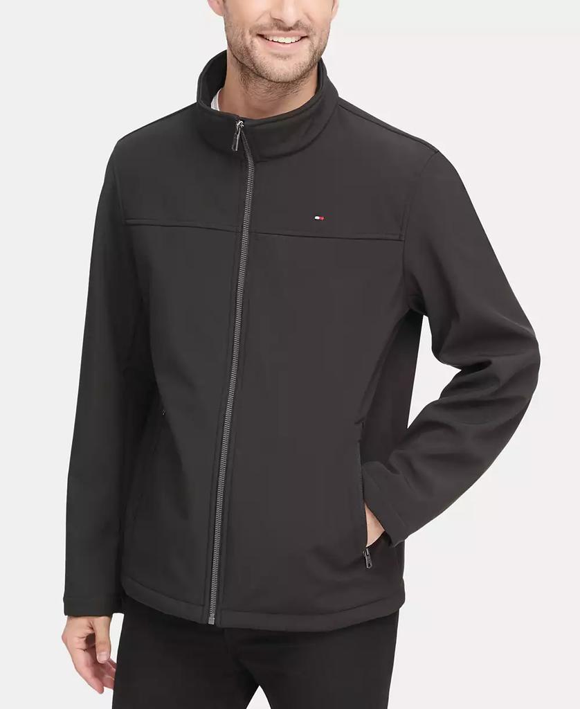 Tommy Hilfiger Men's Soft-Shell Classic Zip-Front Jacket