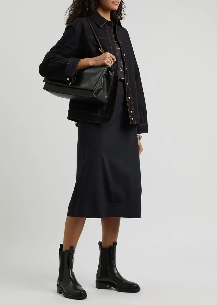 MM Alcano jersey midi skirt 4