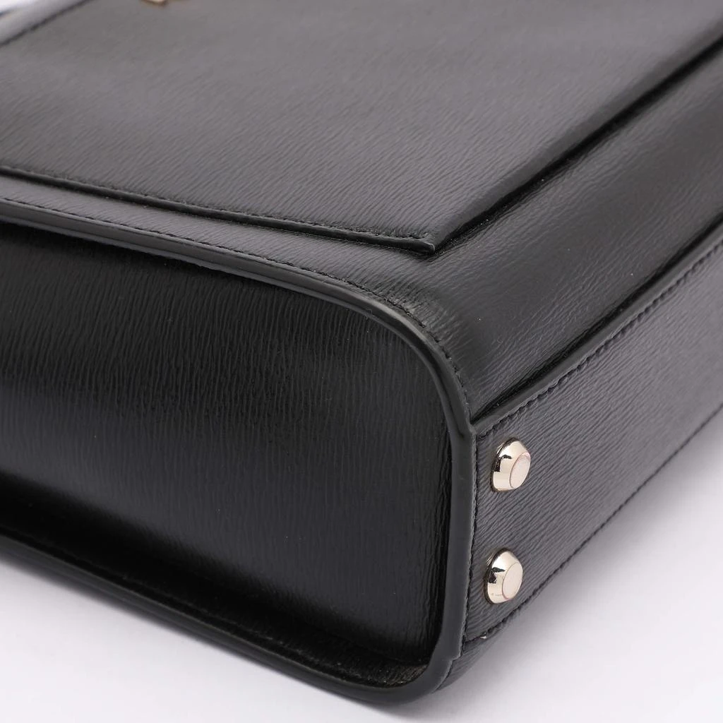DKNY DKNY Black Leather Top Zip Crossbody Bag 14