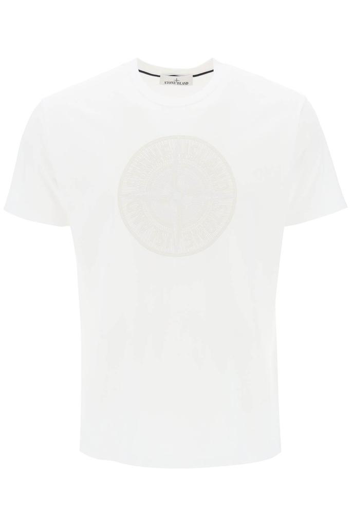 STONE ISLAND t-shirt with print on the chest