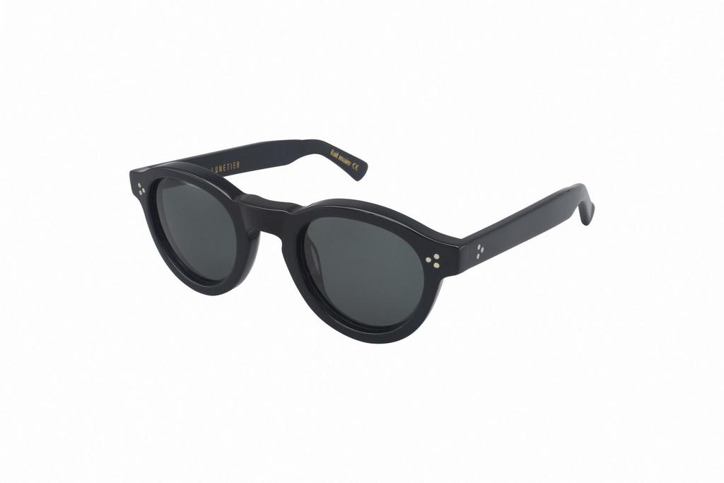 Lesca Lesca Gaston Round Frame Sunglasses