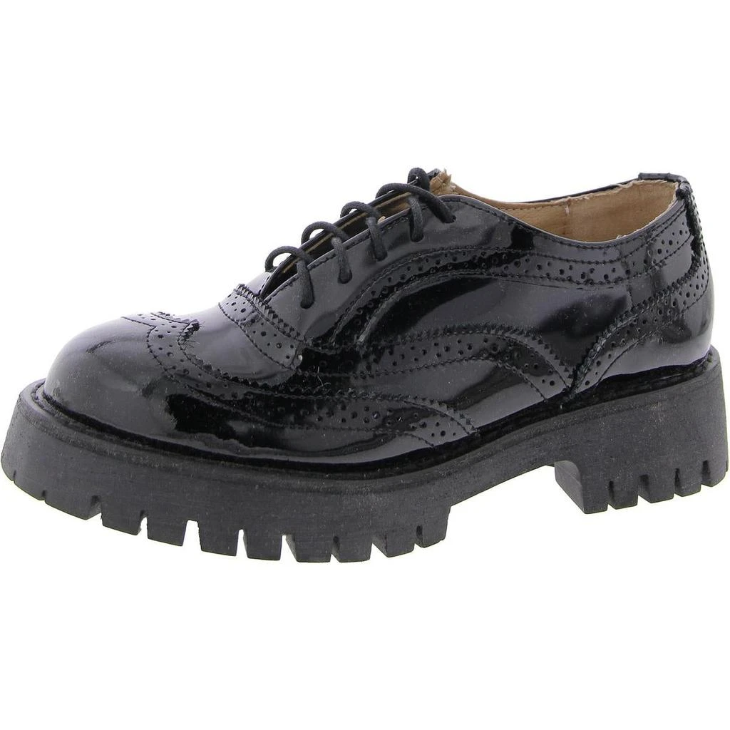 Steve Madden Lance Womens O Patent Oxfords 1