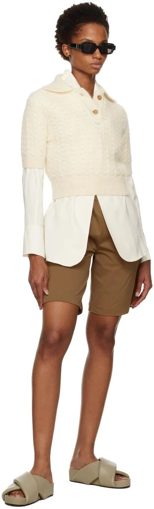 Low Classic Off-White Spread Collar Polo 4